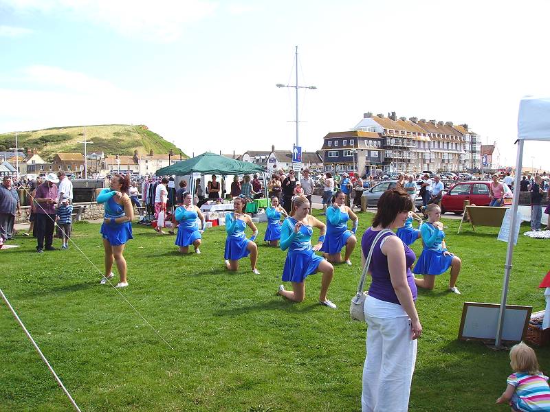 Merriot Majorettes at West Bay