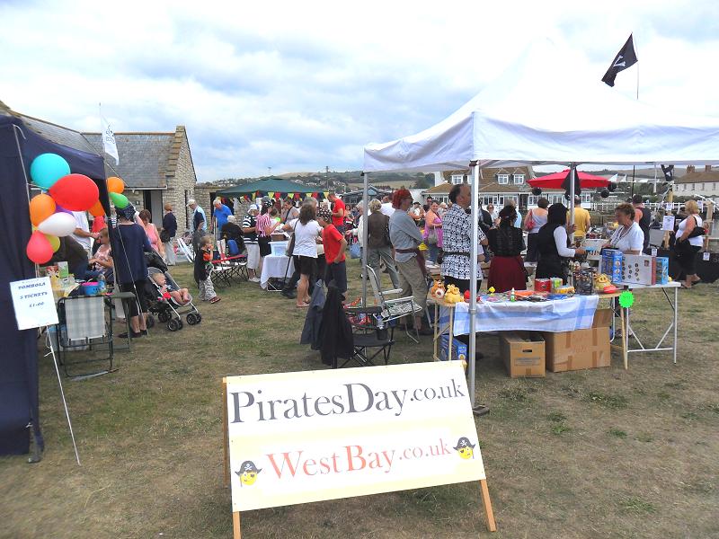 Charity Stalls on Fisherman's Green